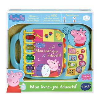 vtech  VTech Peppa Pig - Mon Livre-Jeu Éducatif 