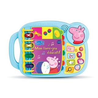 vtech  VTech Peppa Pig - Mon Livre-Jeu Éducatif 