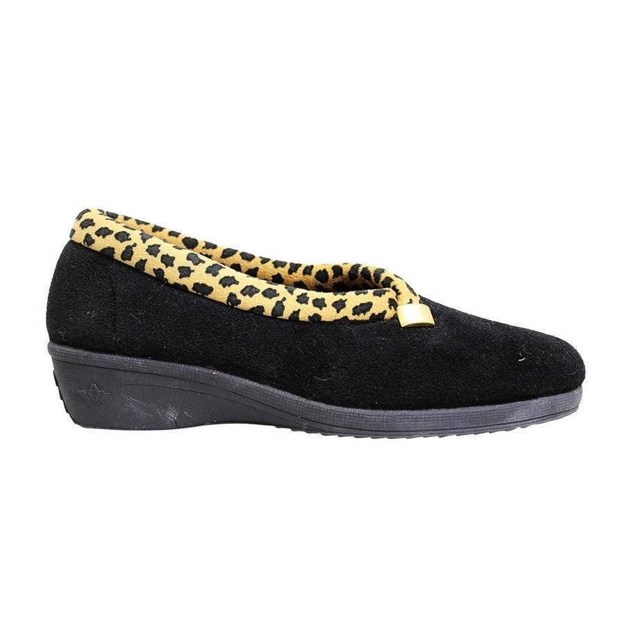 Lunar Paloma Chaussons Imprimé Léopard  