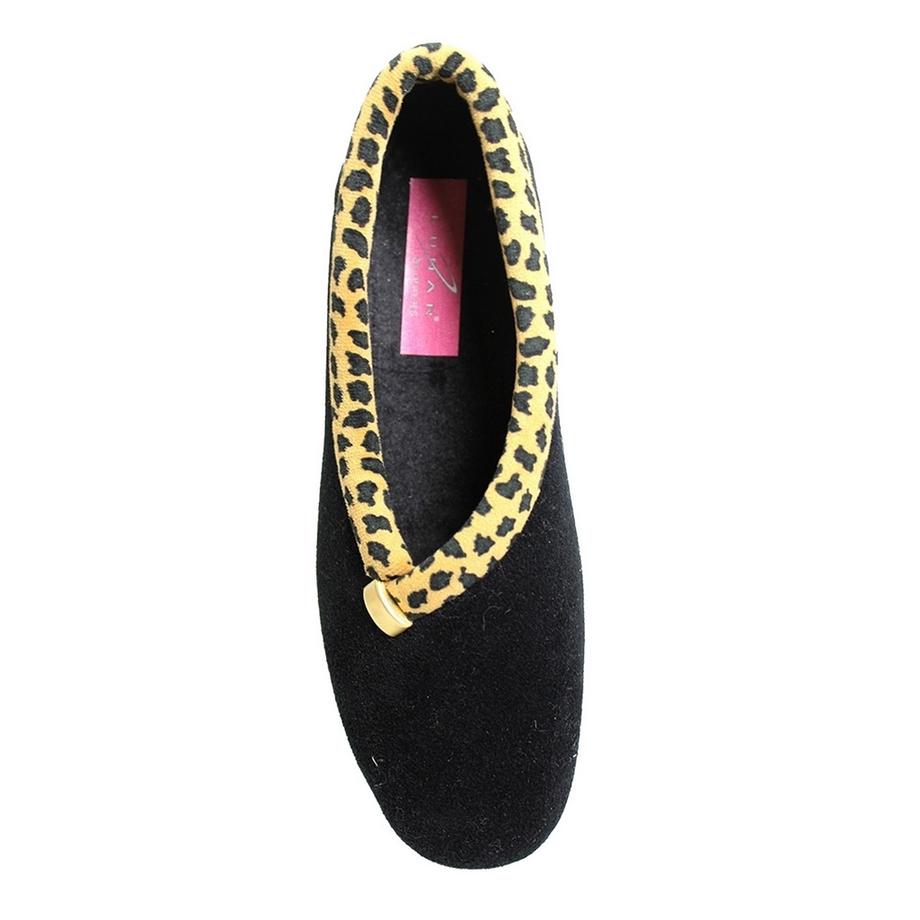 Lunar Paloma Chaussons Imprimé Léopard  
