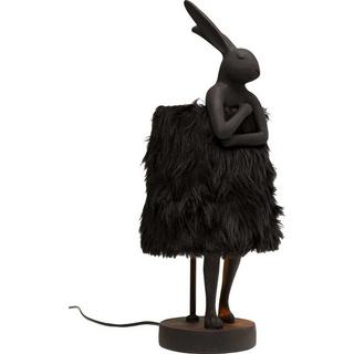 KARE Design Tischleuchte Animal Rabbit Fur gold 50  