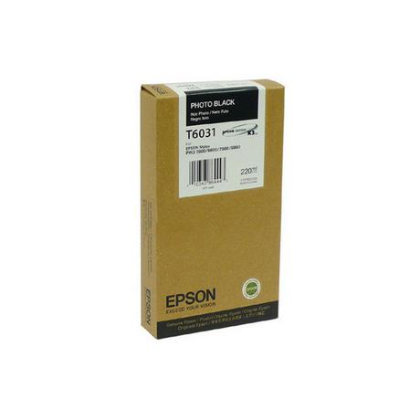 EPSON  EPSON Tintenpatrone photo black T603100 Stylus Pro 7880/9880 220ml 