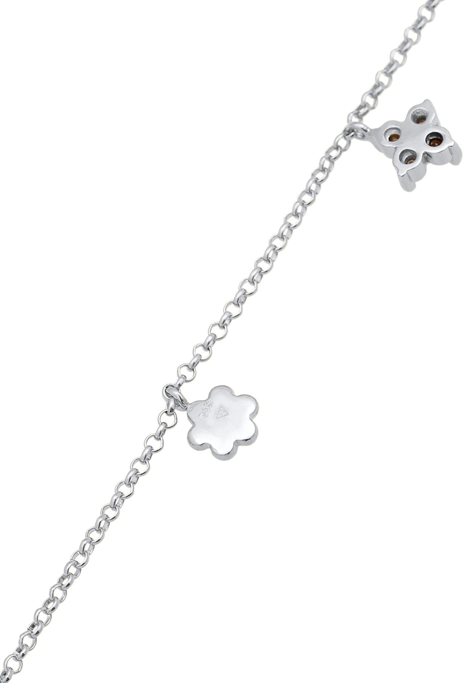 Elli  Halskette Kids Kristalle Blüte Blume 