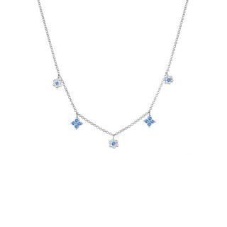 Elli  Halskette Kids Kristalle Blüte Blume 