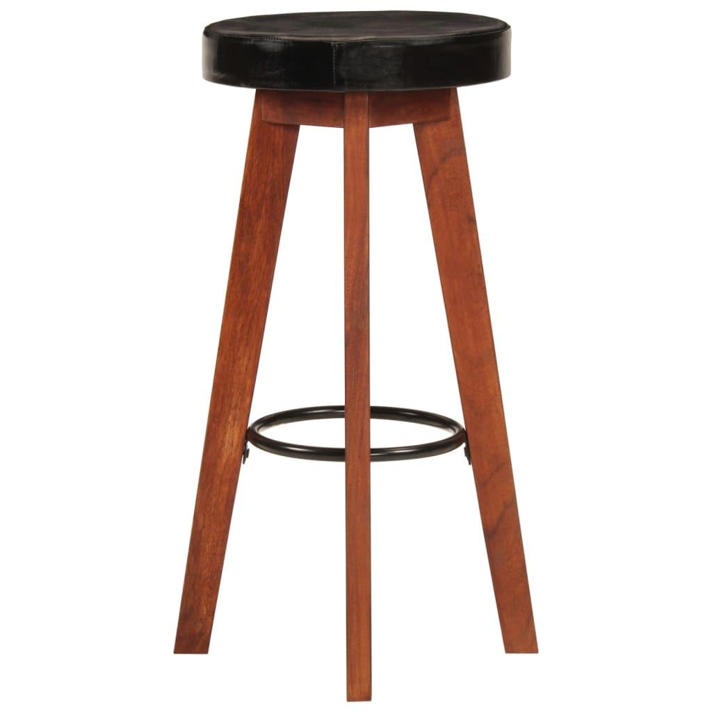 VidaXL Tabouret de bar bois d'acacia  