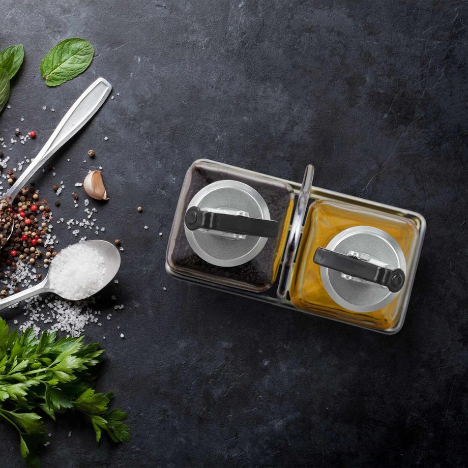 Northio  Ensemble huile et vinaigre avec support 