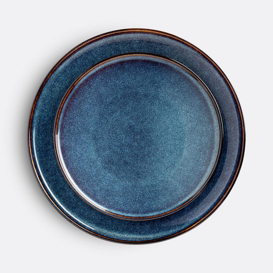 La Redoute Intérieurs 6er-Set flache Teller Onda  