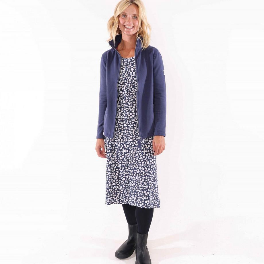 Robe milongue manches longues motiftyle Renoncules
