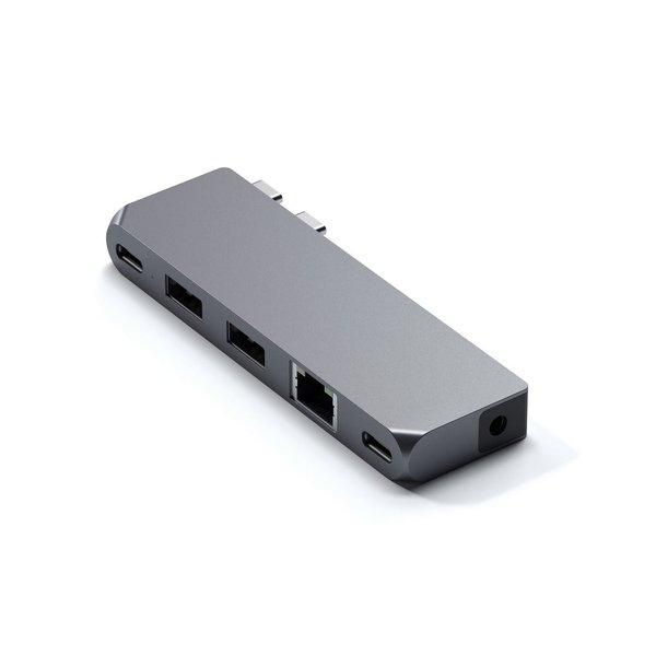 Image of Satechi Pro Hub Mini Kabelgebunden USB 3.2 Gen 1 (3.1 Gen 1) Type-C Grau