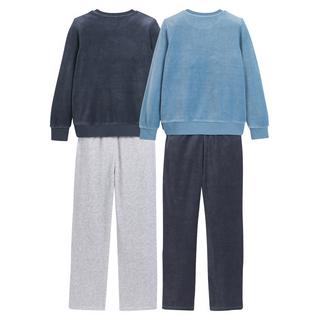 La Redoute Collections  2er-Pack Pyjamas mit Bergmotiven 