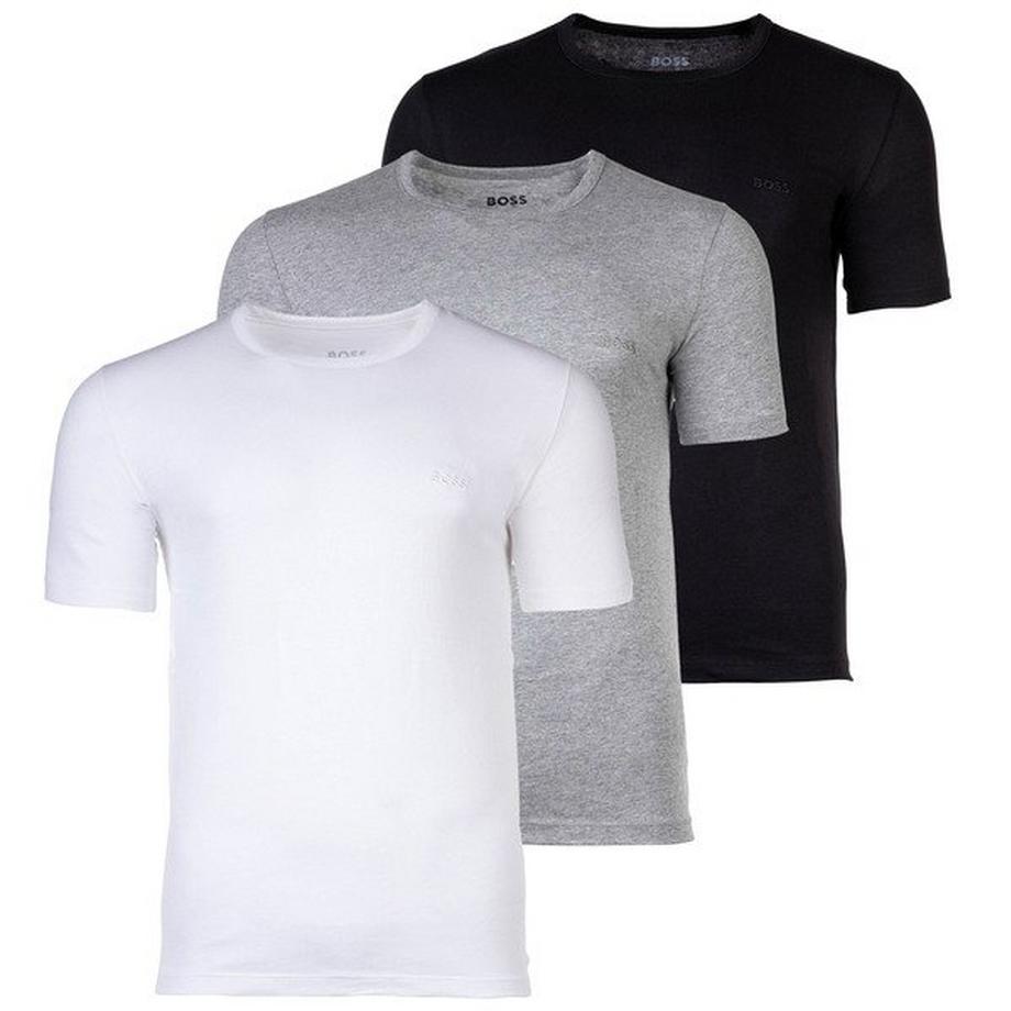 BOSS T-Shirt Col Rond Classique Lot de 3  