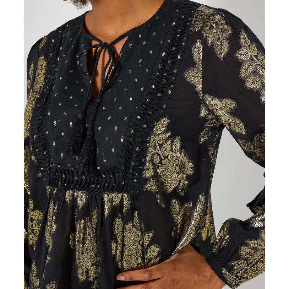 Joe Browns Jacquard Top Bindehals  