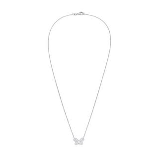 Elli  Collier Femmes Pendentif Papillon Étincelant Tendance Avec Zirconia 