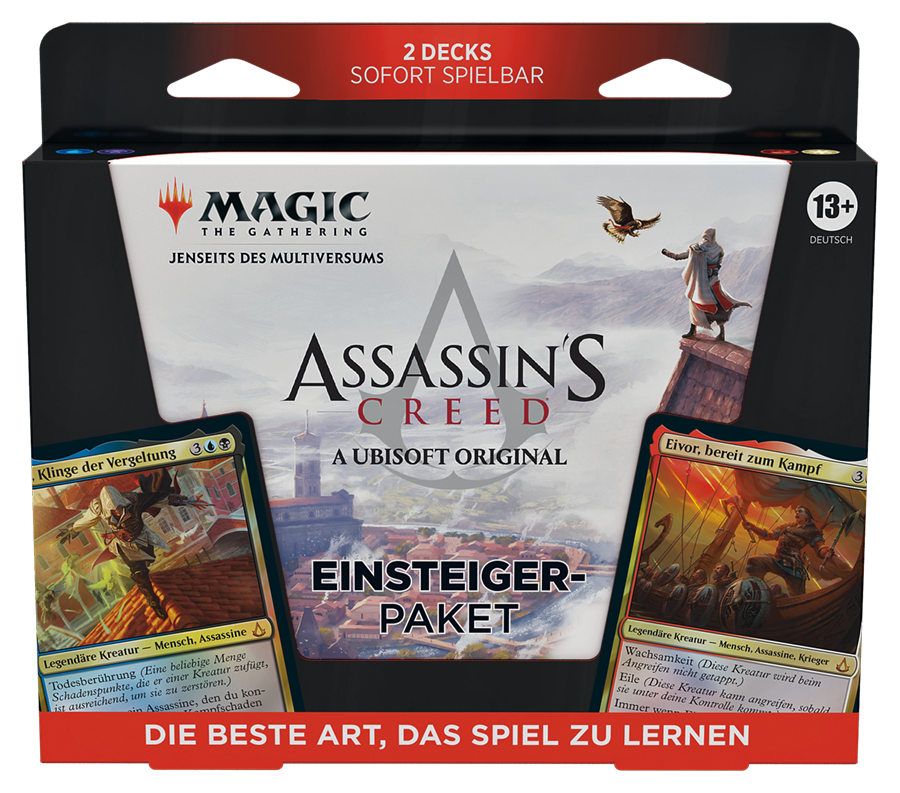 Wizards of the Coast  Jenseits des Multiversums: Assassin's Creed Einsteigerpaket 2024 - Magic the Gathering - DE 