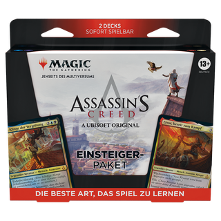 Wizards of the Coast  Jenseits des Multiversums: Assassin's Creed Einsteigerpaket 2024 - Magic the Gathering - DE 