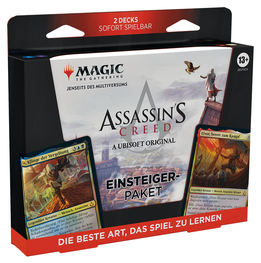 Wizards of the Coast  Jenseits des Multiversums: Assassin's Creed Einsteigerpaket 2024 - Magic the Gathering - DE 