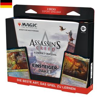 Wizards of the Coast  Jenseits des Multiversums: Assassin's Creed Einsteigerpaket 2024 - Magic the Gathering - DE 