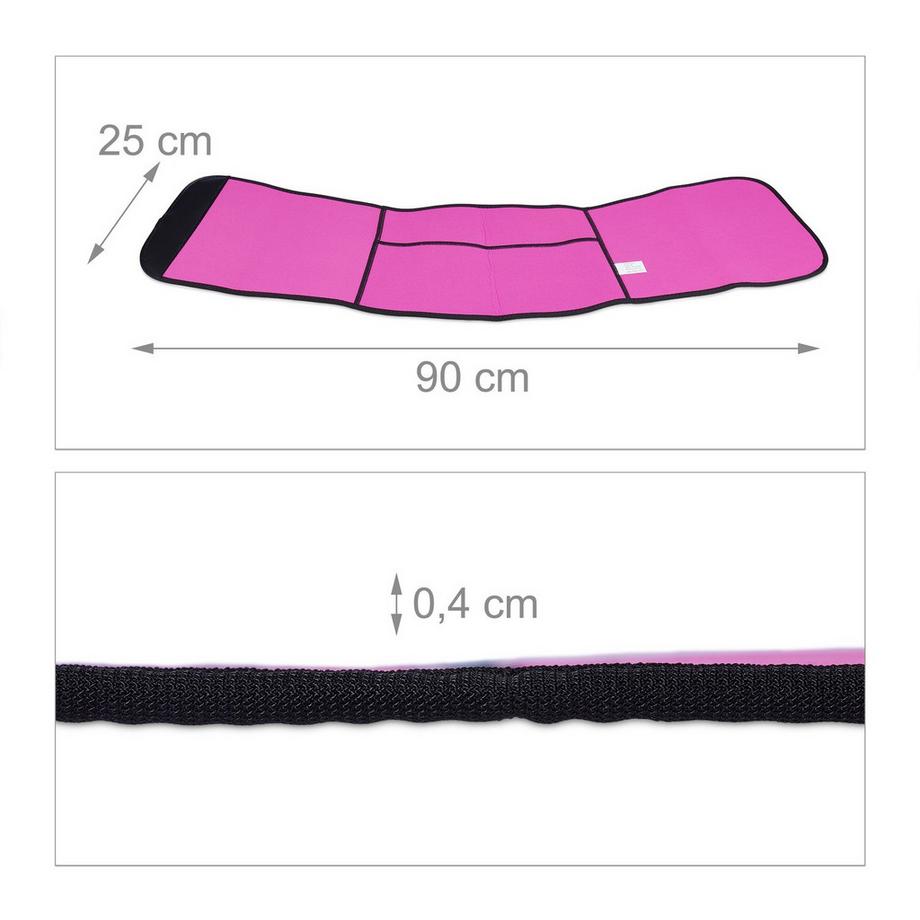 B2X  Cintura addominale per allenamento con anelli di roccia 