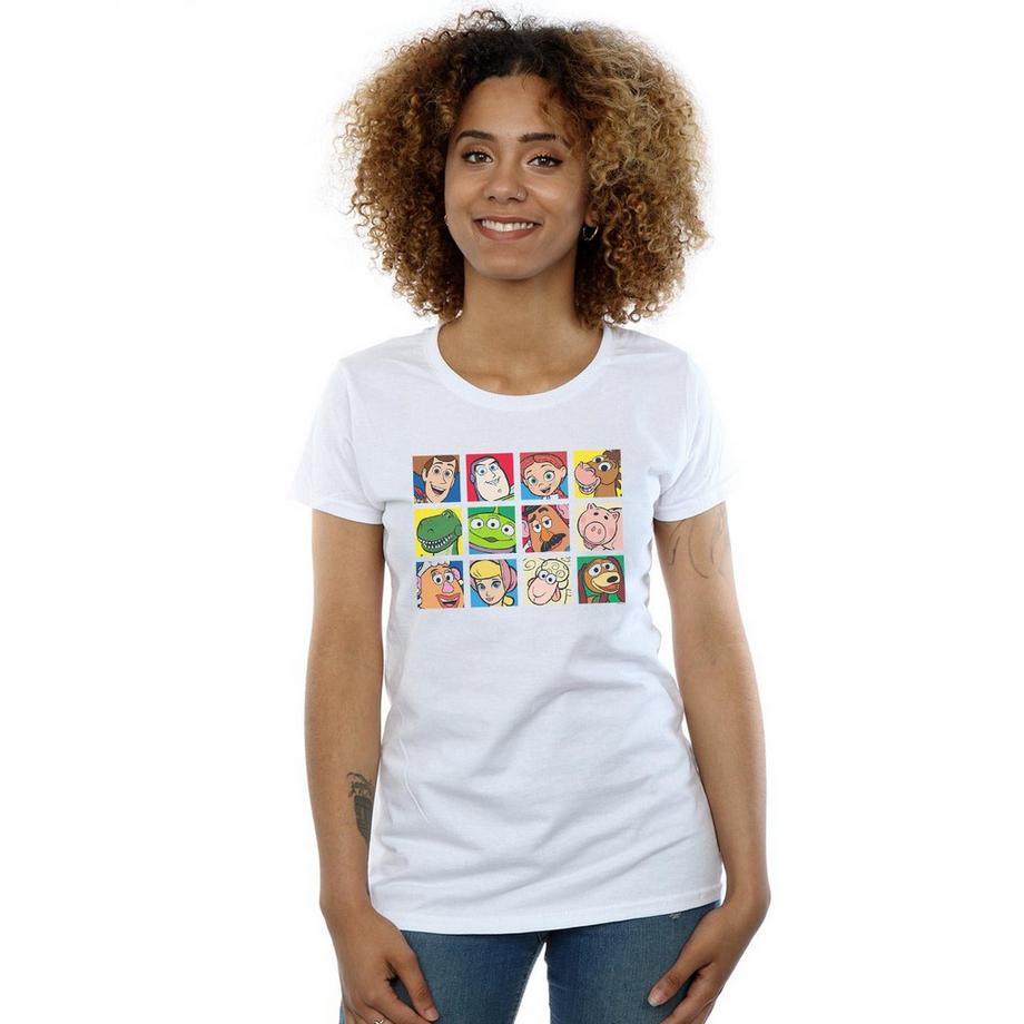 Disney Toy Story Charakter Gitter T-Shirt  