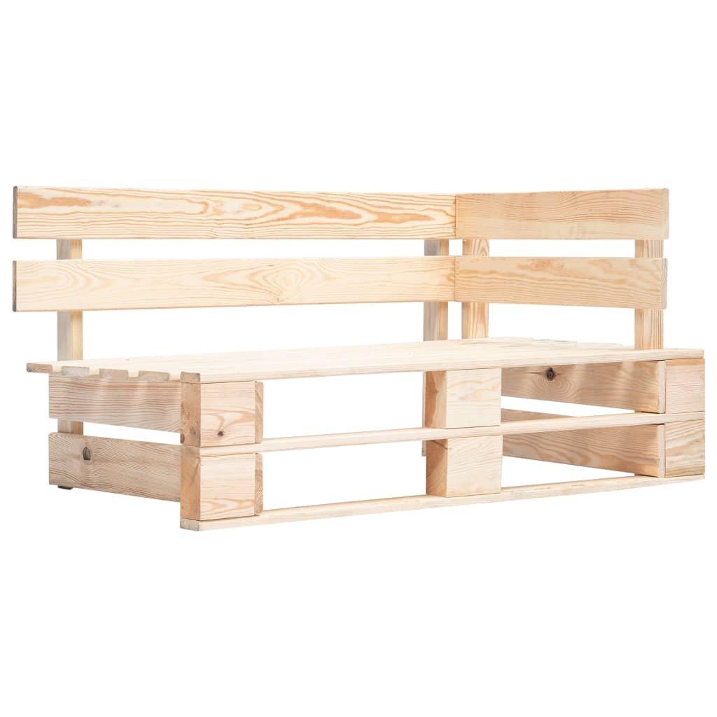 VidaXL set divani su pallet Legno di pino  