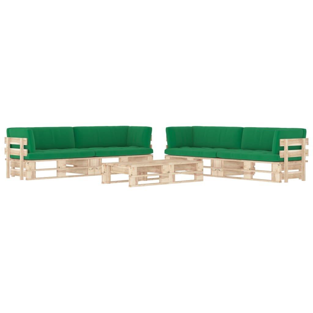 Image of Paletten-lounge-set holz Paletten-lounge-set holz