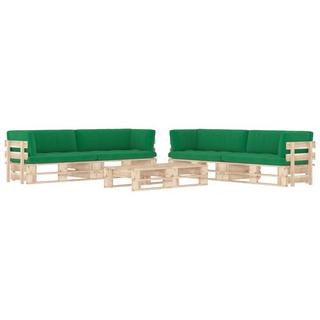 VidaXL set divani su pallet Legno di pino  