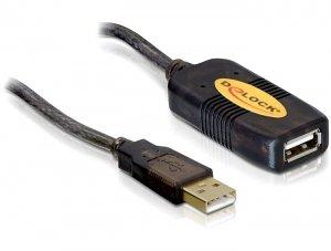 DeLock  82446 USB Kabel 10 m USB 2.0 USB A Schwarz 