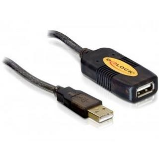 DeLock  82446 USB Kabel 10 m USB 2.0 USB A Schwarz 