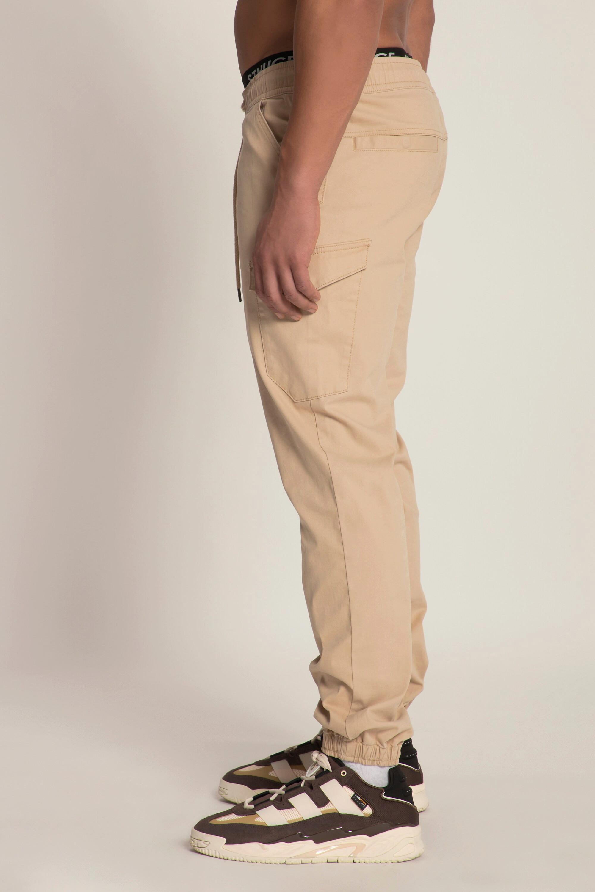 Sthuge  Pantalon cargo STHUGE, coupe Modern fit 6 poches, taille élastique - jusqu'au 8 XL 