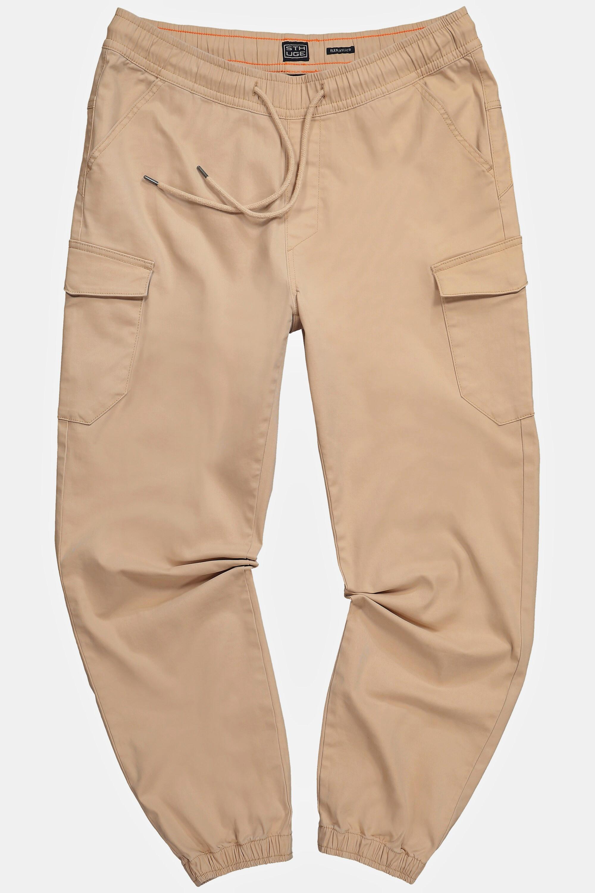 Sthuge  Pantalon cargo STHUGE, coupe Modern fit 6 poches, taille élastique - jusqu'au 8 XL 