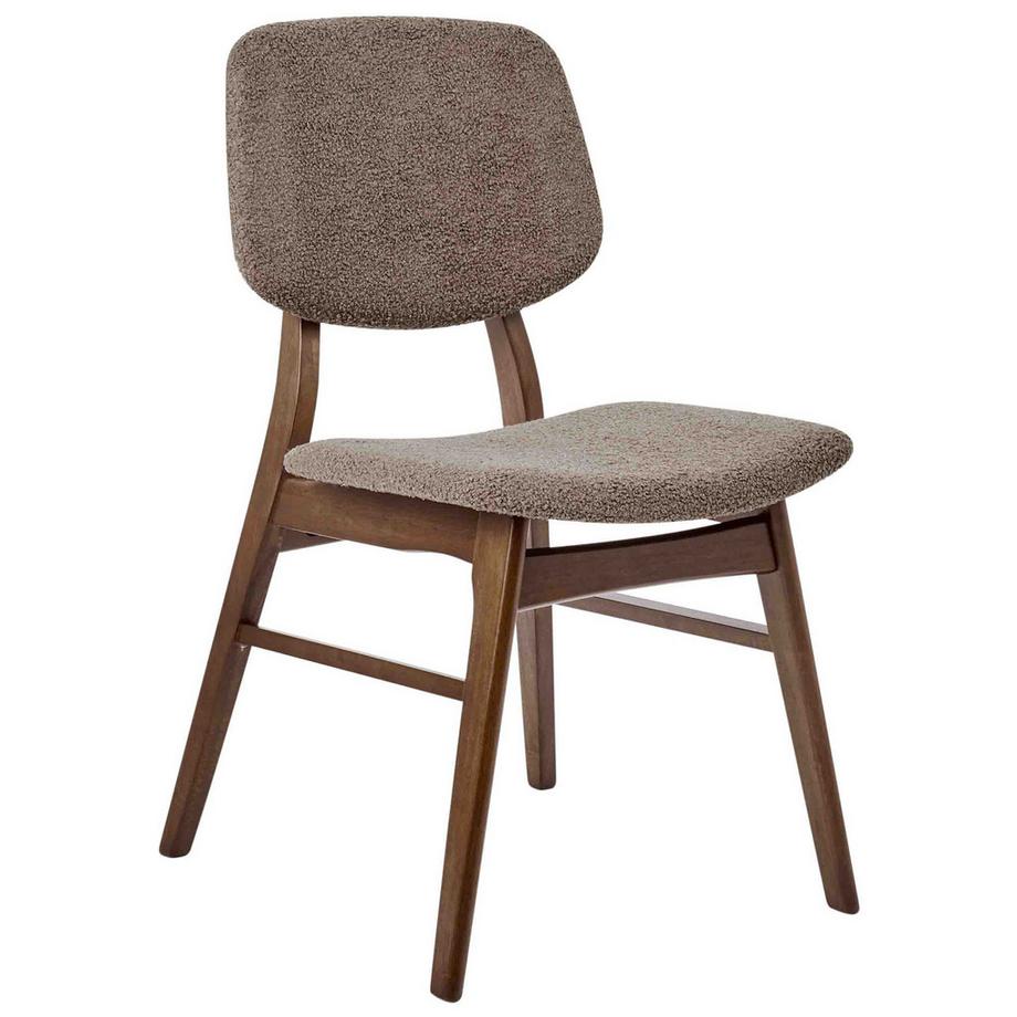 Beliani Set di 2 sedie da pranzo en Legno di caucciù  ELAINE  