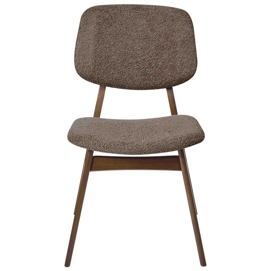 Beliani Set di 2 sedie da pranzo en Legno di caucciù  ELAINE  