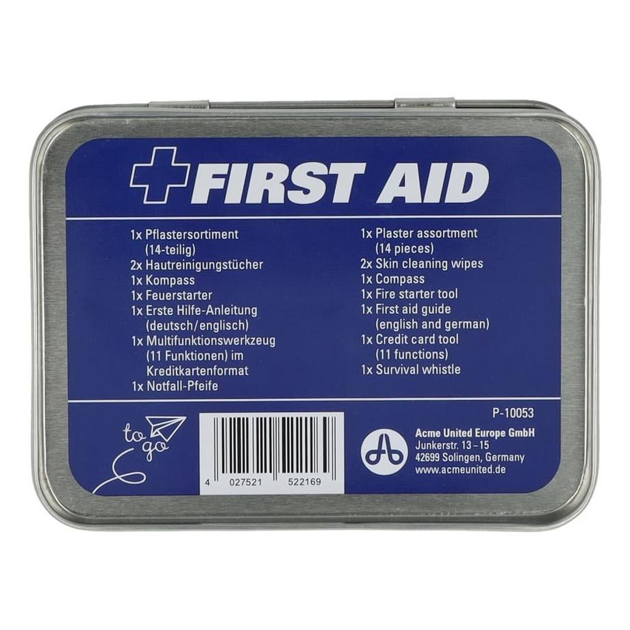 FIRST AID ONLY  Erste-hilfe-set metall 