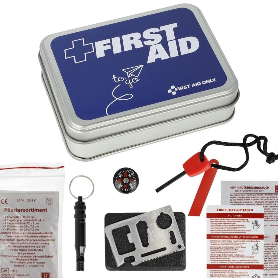 FIRST AID ONLY  Erste-hilfe-set metall 