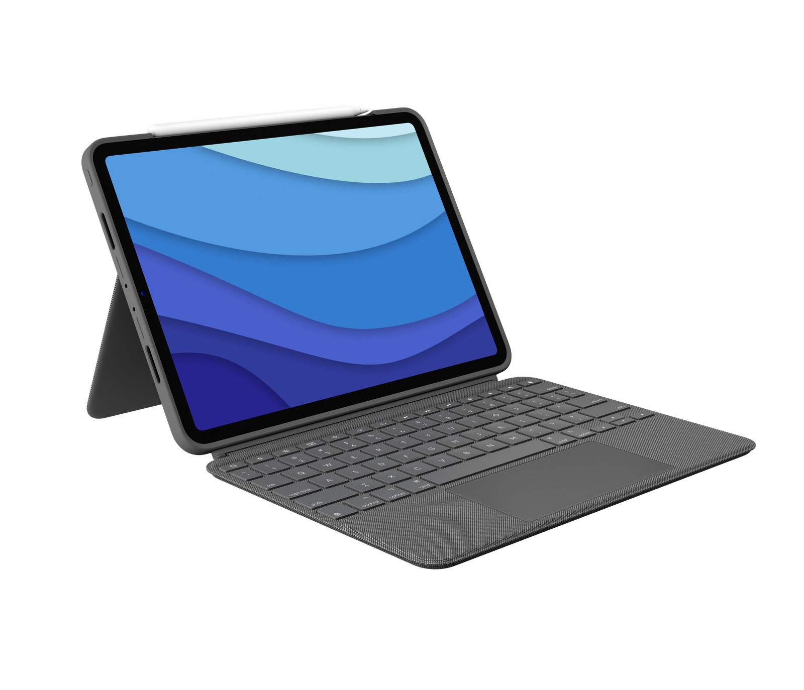 Logitech  Combo Touch (DE, iPad Pro 11 2018 (1. Gen), iPad Pro 11 2020 (2. Gen), iPad Pro 11 2021 (3. 