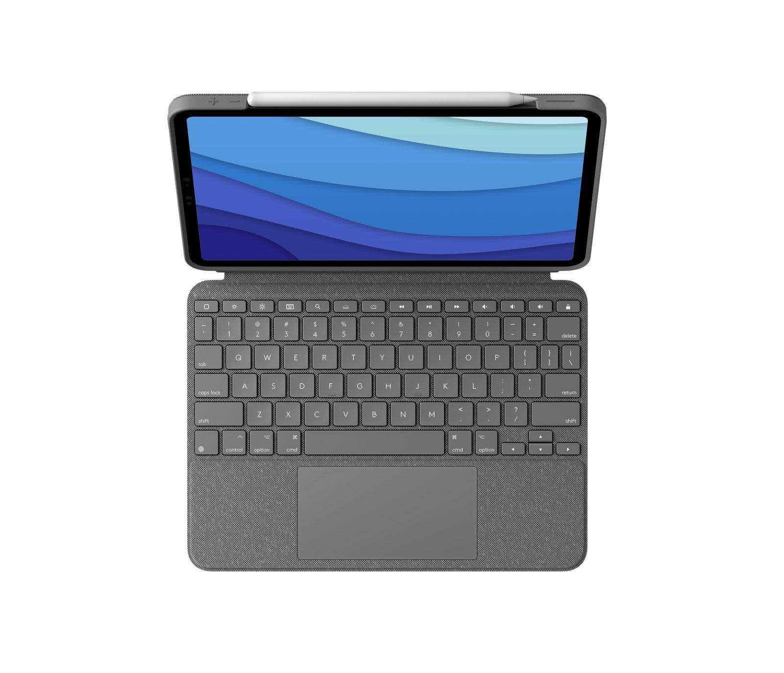 Logitech  Combo Touch (DE, iPad Pro 11 2018 (1. Gen), iPad Pro 11 2020 (2. Gen), iPad Pro 11 2021 (3. 