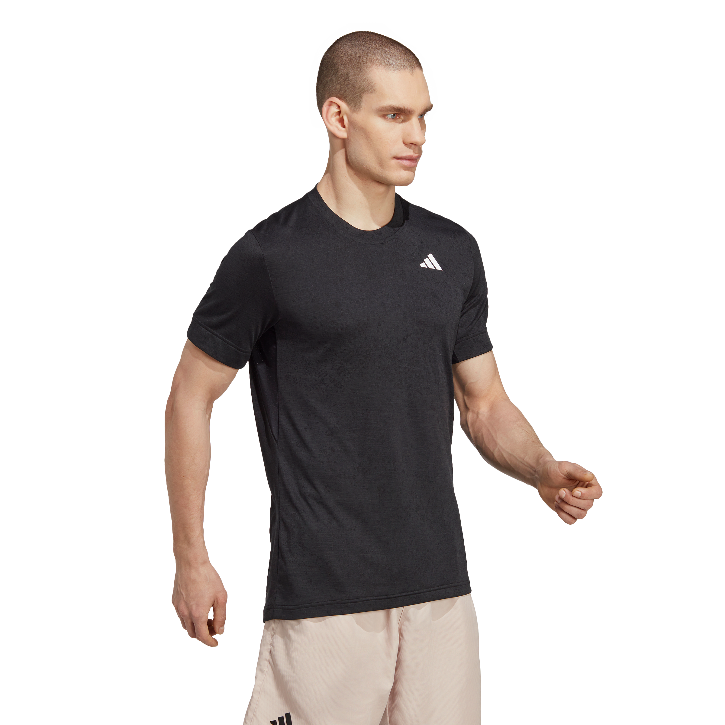 adidas  T-shirt Tennis FreeLift noir 