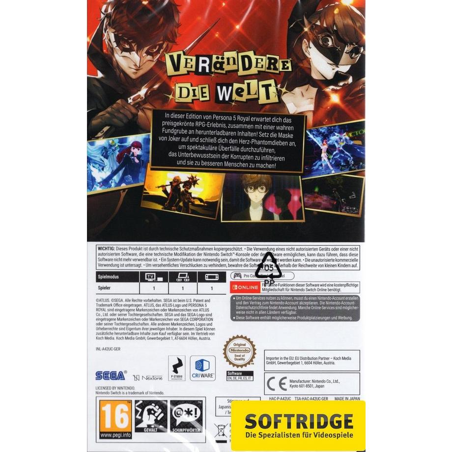 ATLUS  Persona 5 Royal 