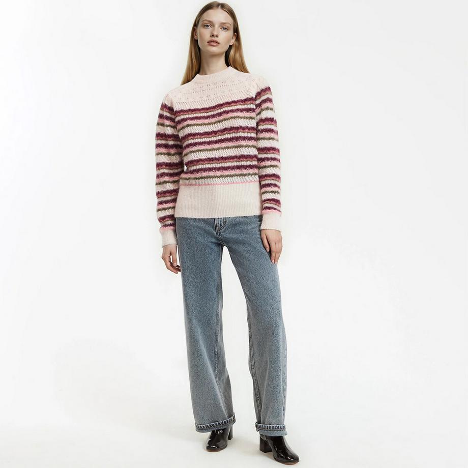 La Redoute Collections Pullover girocollo a righe  
