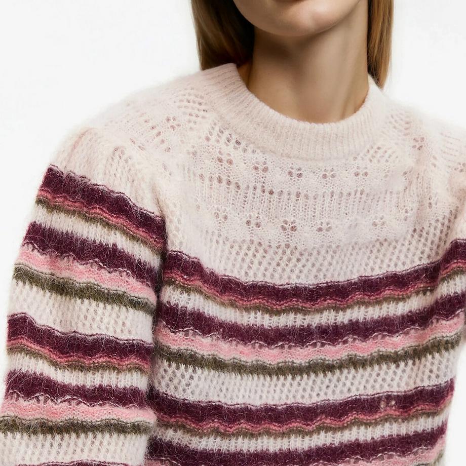 La Redoute Collections Pullover girocollo a righe  