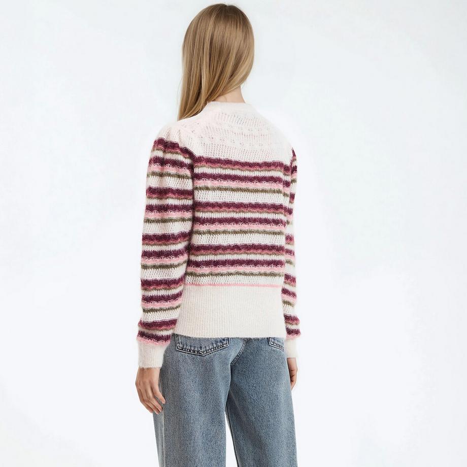 La Redoute Collections Pullover girocollo a righe  