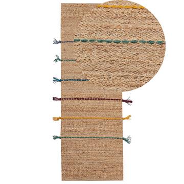 Kinderteppich aus Jute Boho UZUNTA