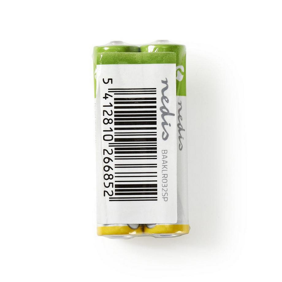Nedis  Alkalibatterie AAA | 1,5 V DC | 2er-Schrumpfpack 