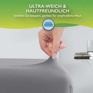 etérea Himmlische Qualität Comfort Jersey Topper Spannbettlaken  