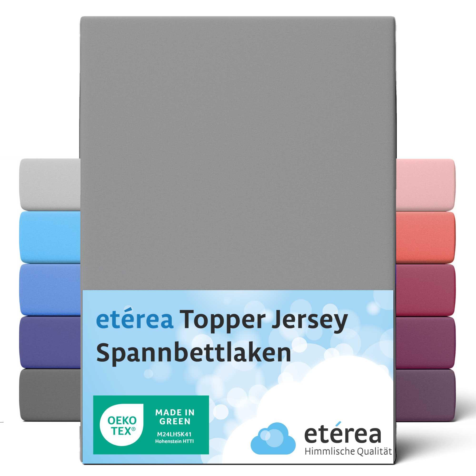 etérea Himmlische Qualität Comfort Jersey Topper Spannbettlaken  