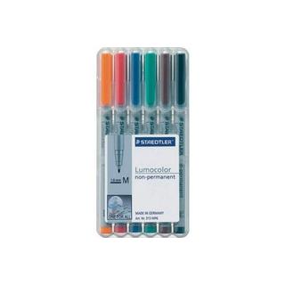 STAEDTLER STAEDTLER Lumocolor non-perm. M  6 Farben assortiert  