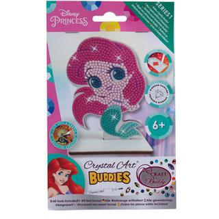 CRAFT Buddy  Bastelset Crystal Art Buddies Disney Arielle Figur 