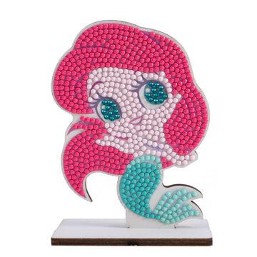 CRAFT Buddy  Bastelset Crystal Art Buddies Disney Arielle Figur 