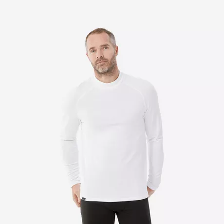 Sous-vêtement de ski homme - BL 100 haut - Blanc - Decathlon