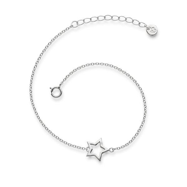 Glanzstücke München  Femme Bracelet en argent Étoilé 